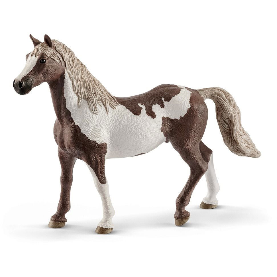 Schleich: Amerikai foltos ló csődör figura 13885 (SLH13885) (SLH13885)