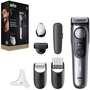 Braun BeardTrimmer 9 BT9520 Barttrimmer Akku 52 2 cm Nass & Trocken Schwarz, Grau