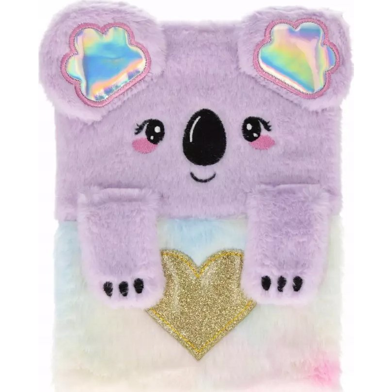 Koalás A/5 Plüss Notesz - Csíkos 553822 (STK NOT162)