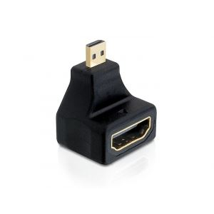 DELOCK HDMI Adapter A -> micro D Bu/St 90° oben