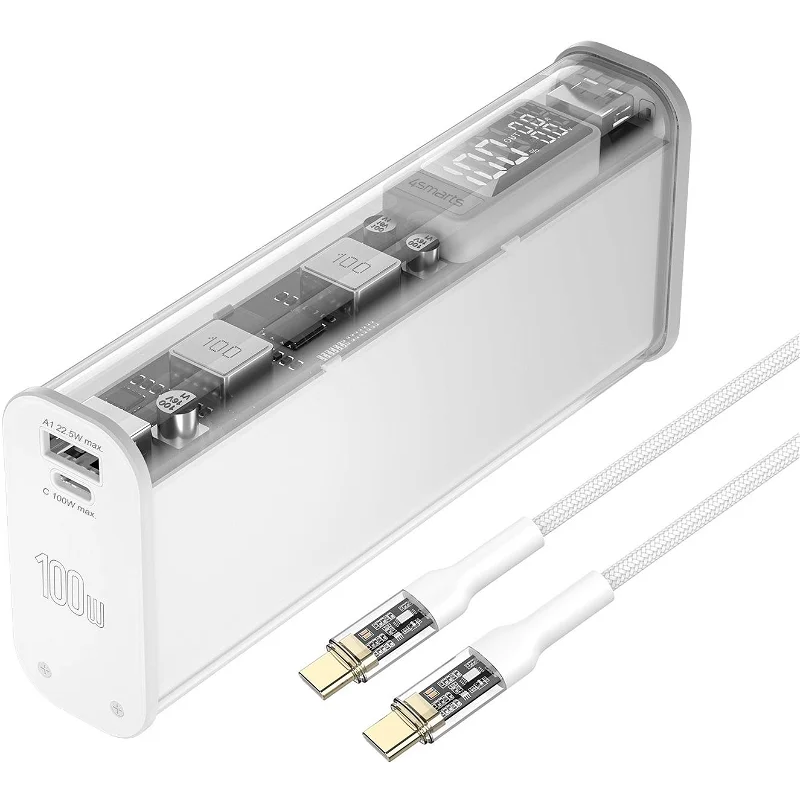 4smarts Lucid Block Power Bank 20000mAh - Fehér (4S540266)