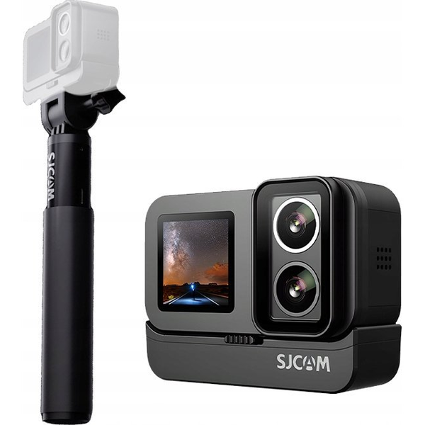 SJCAM SJ20 Dual Screen Action Camera Black + Holder