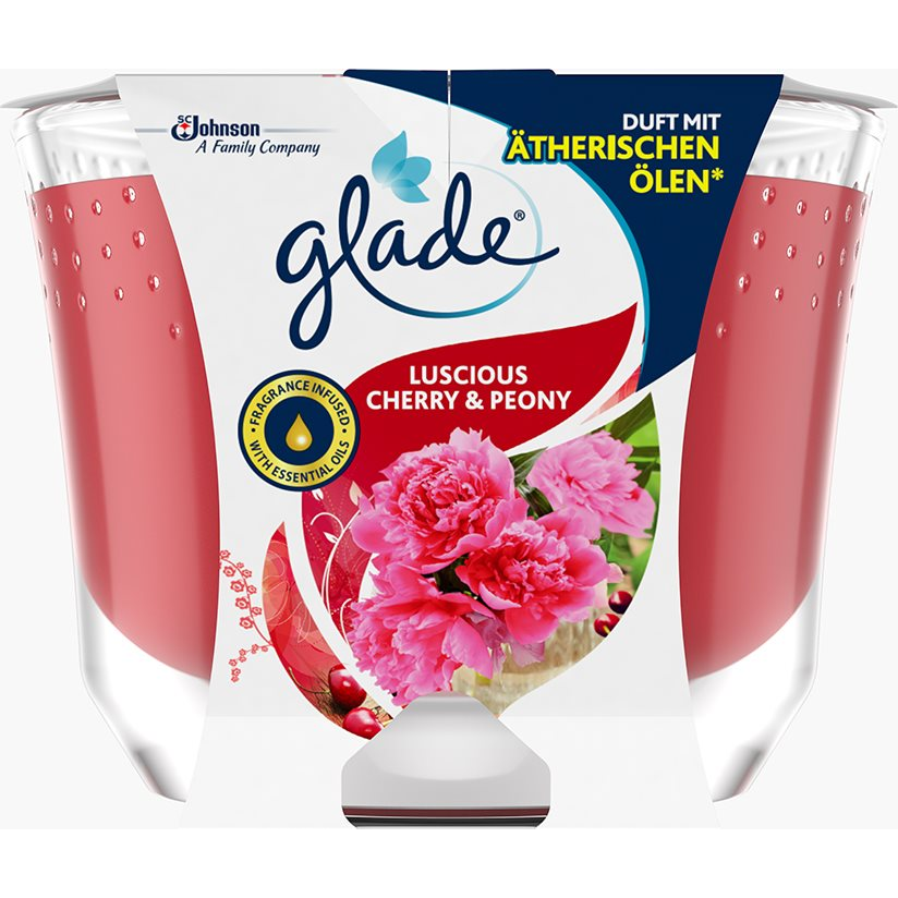 GLADE Maxi Luscious Cherry & Peony 224 gramm (5000204105377)