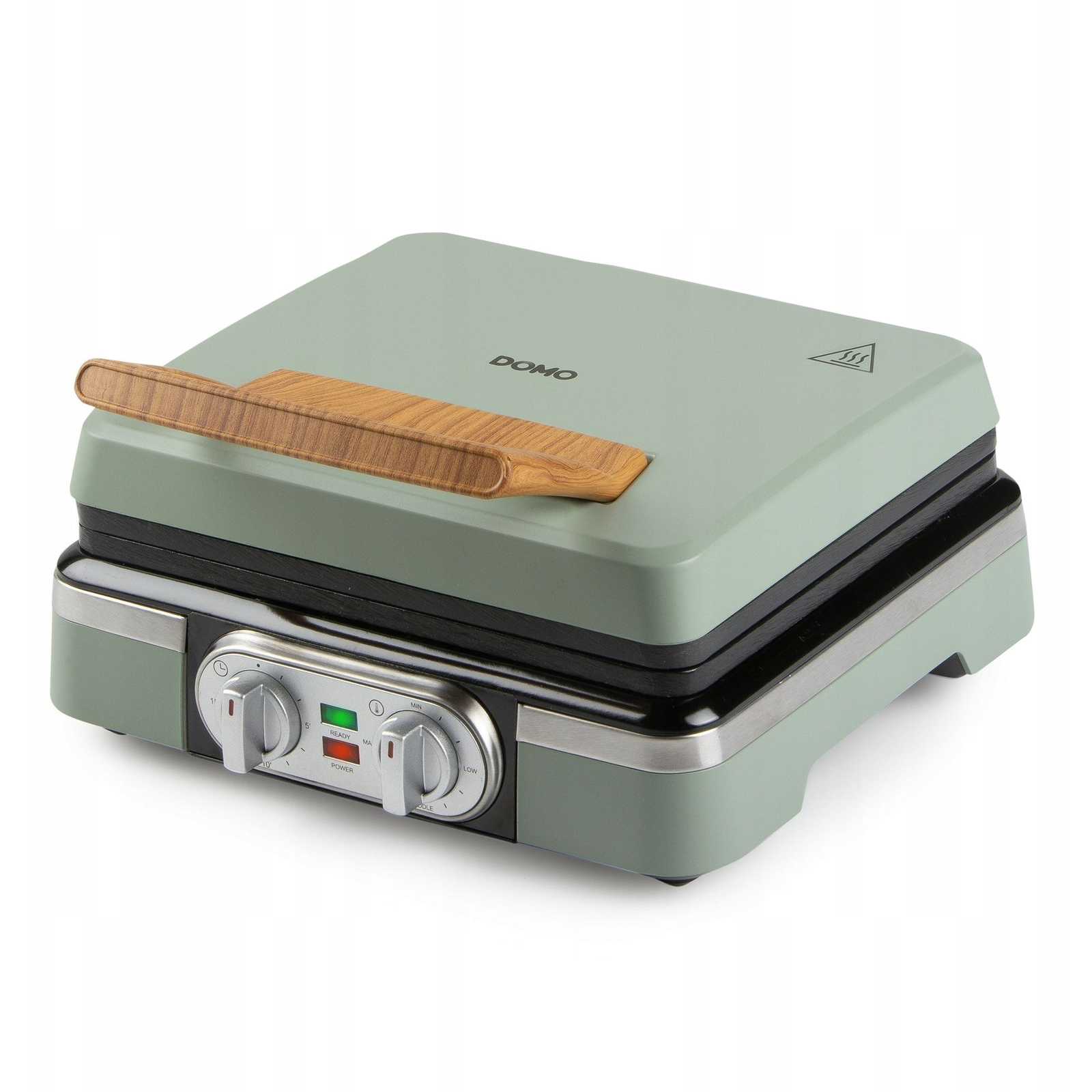 DOMO WAFFELMAKER Palacsintasütő Zsálya-zöld (do9279w)
