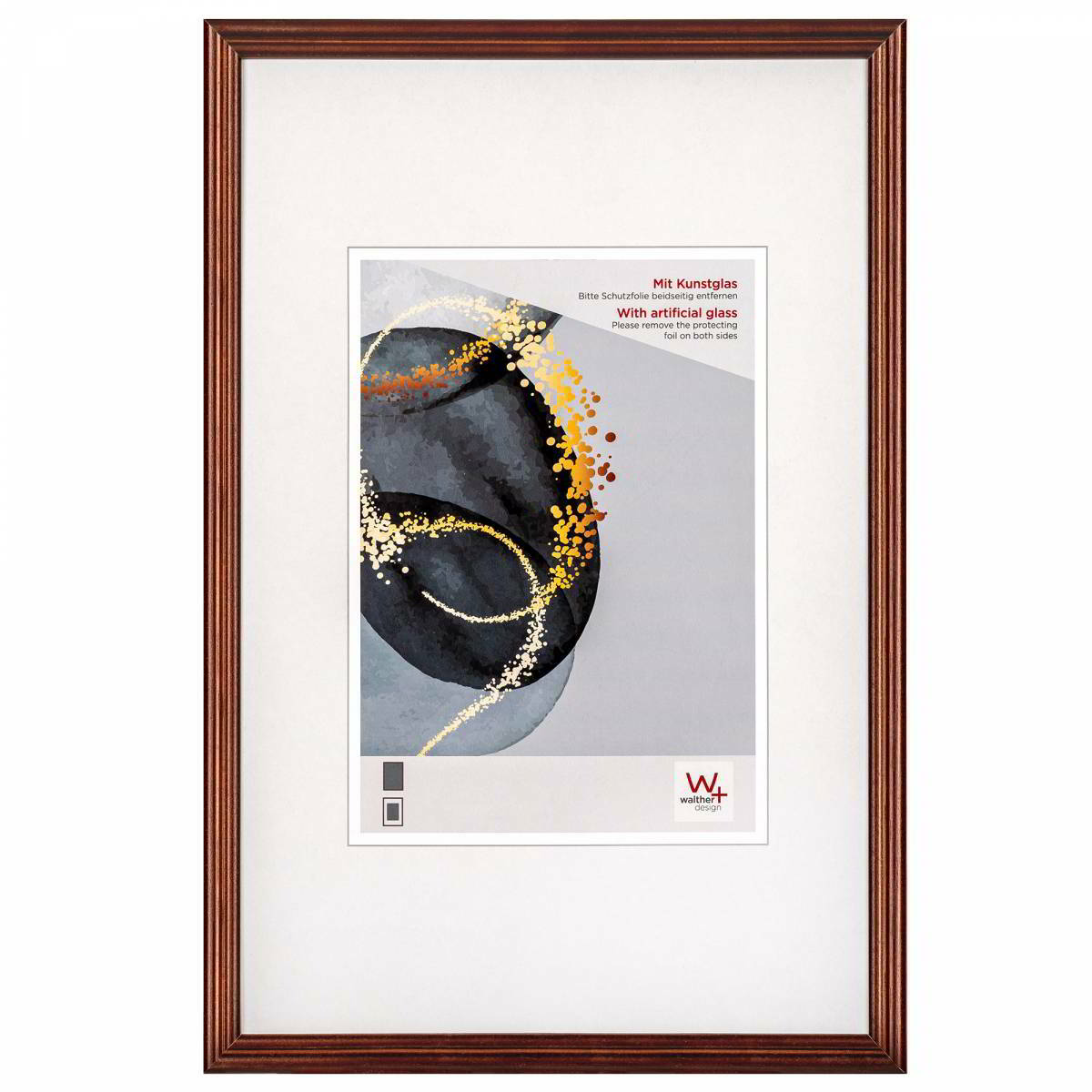 Walther HSX520P Select 16,2x21,2 Képkeret - Barna (HSX520P)