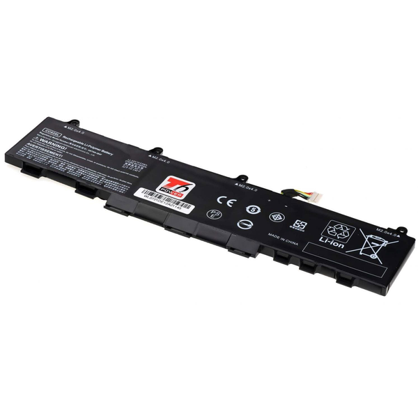 T6 Power HP EliteBook 830 G7, 830 G8, 840 G7, ZBook 14 G7 kompatibilis, 4590 mAh, 53 Wh, 3 cellás, Li-pol