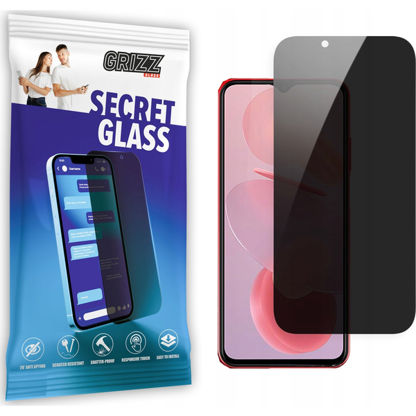  GrizzGlass Szkło prywatyzujące GrizzGlass SecretGlass Ulefone Note 12p