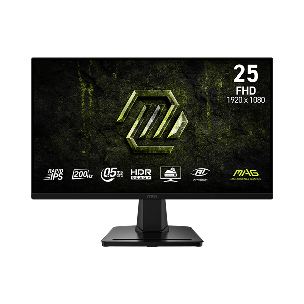 MSI MAG 256F E20 computerskærm 62,2 cm (24.5") 1920 x 1080 pixel Fuld HD LCD Sort