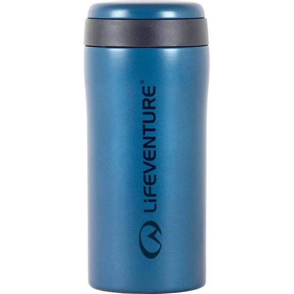 Lifeventure Thermal Mug, Metallic Cobalt