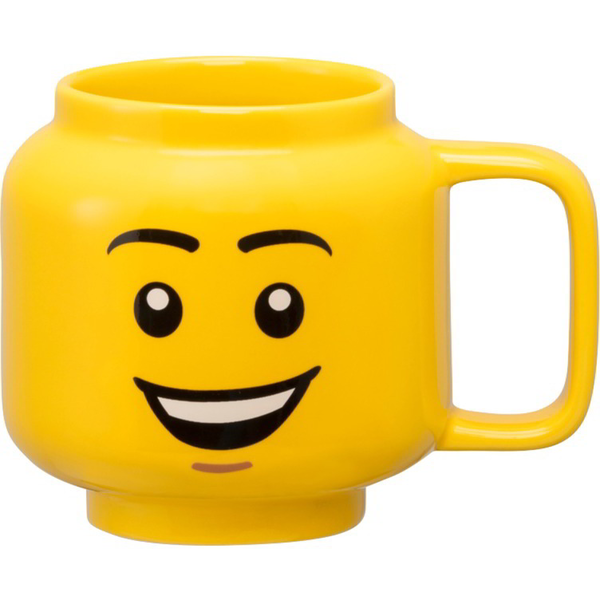 Keramický hrnček LEGO pre usmievavého chlapca