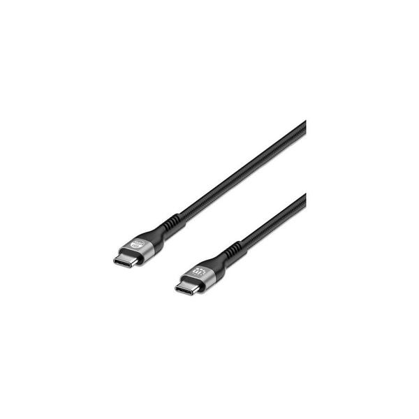 Manhattan 356367 USB kabel 2 m USB 2.0 USB C Černá