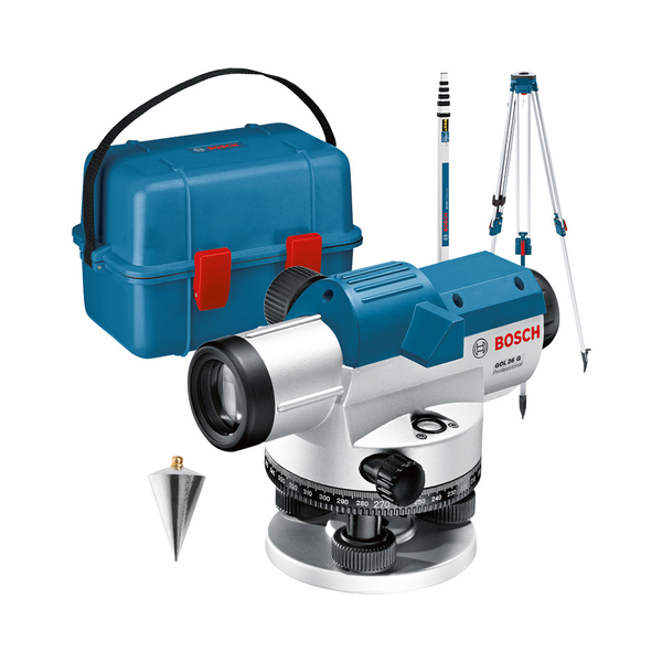 Bosch GOL 26 G + GR 500 + BT 160 Linjeniveau 100 m