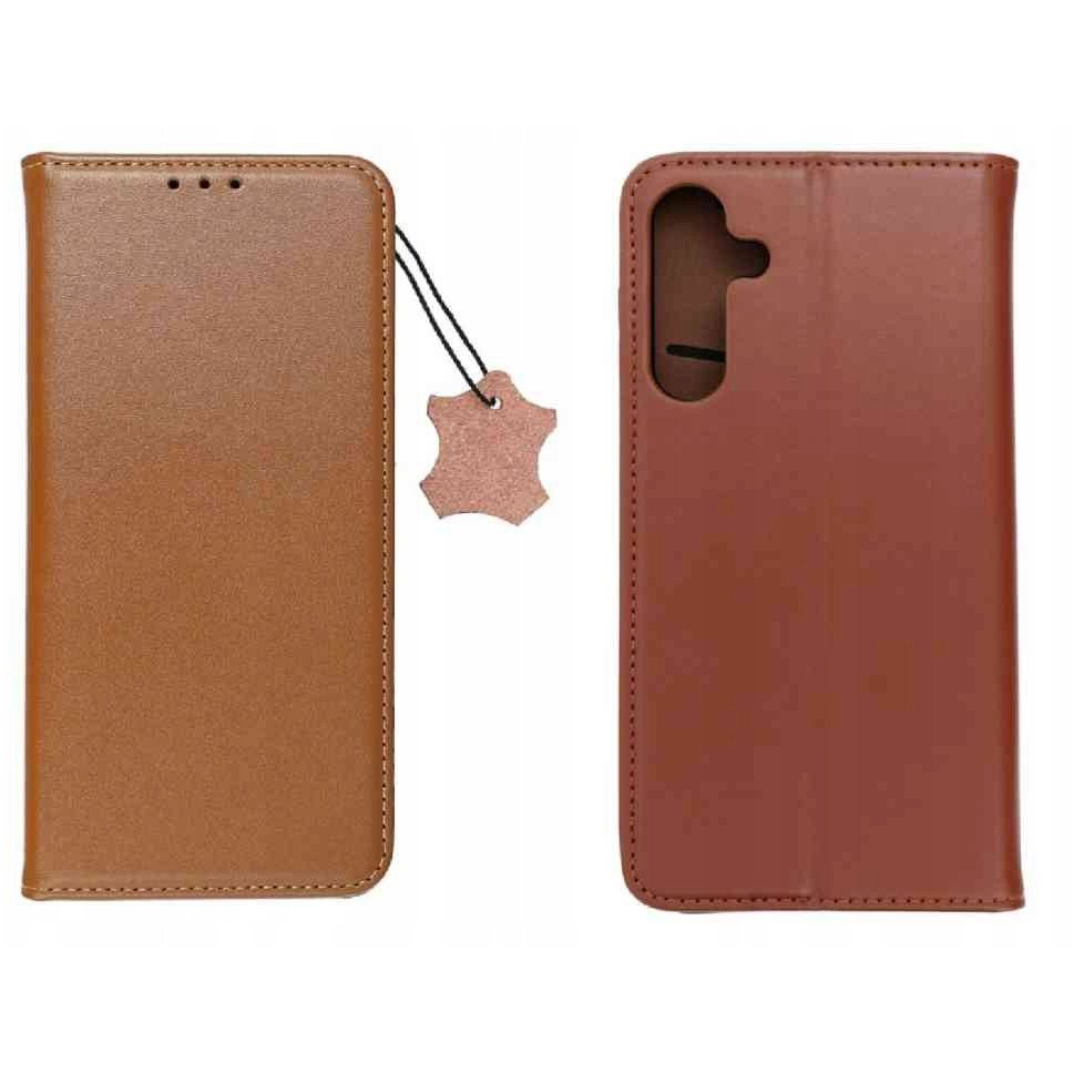 ZONE Smart Pro oldalra nyitható bőrtok Samsung Galaxy A17 4G / A17 5G barna (5903396449932)