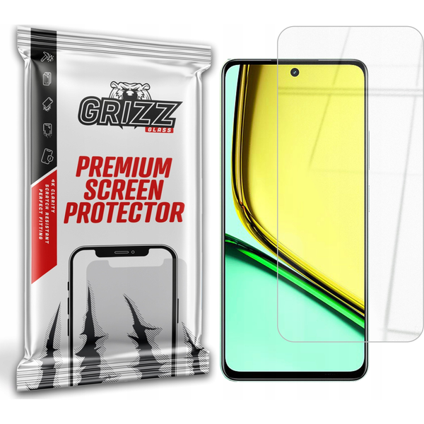  GrizzGlass Szkło hybrydowe GrizzGlass HybridGlass do Realme C67