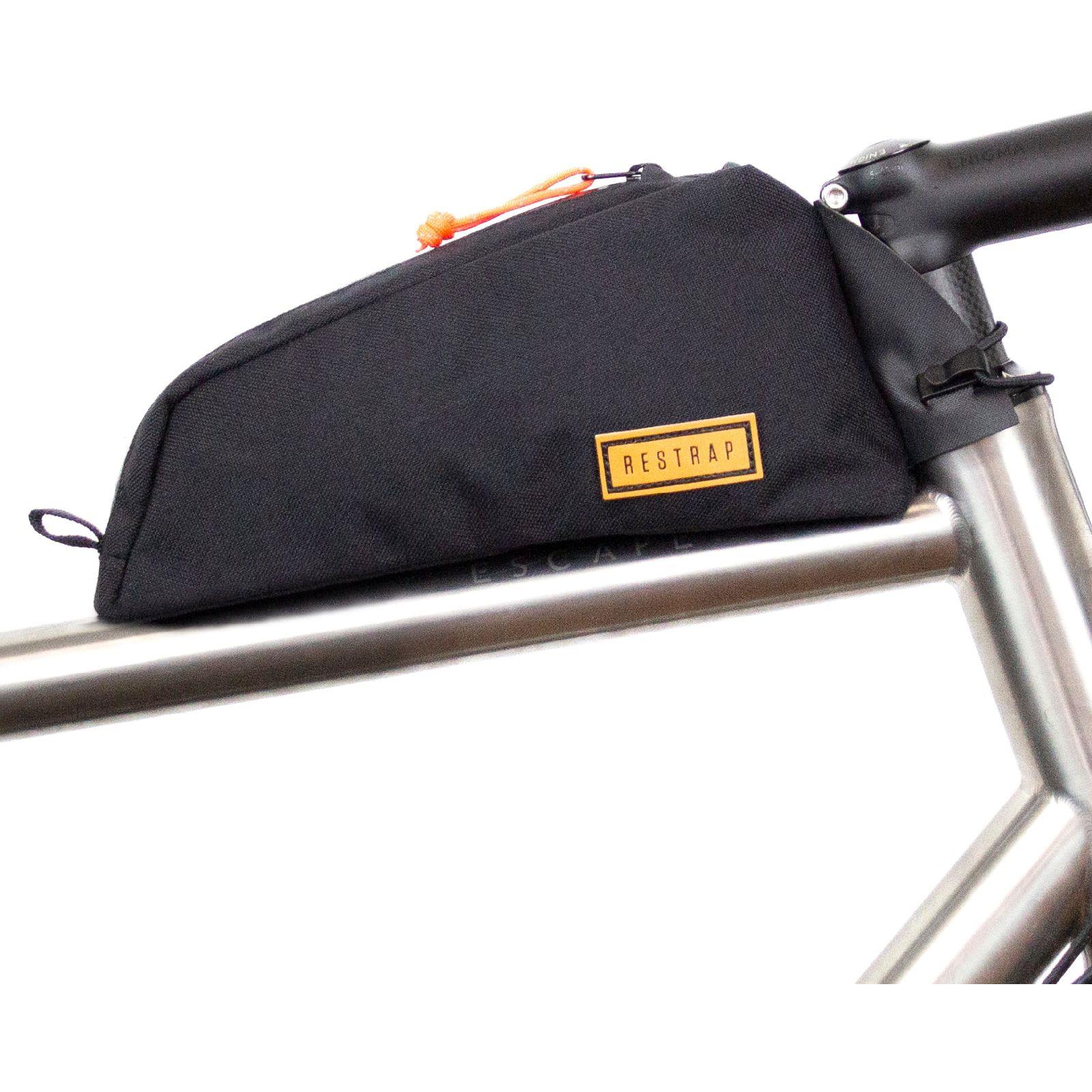 Restrap Bolt on Top tube Bag - black, vázra (RS_TTP_BOB_BLK)