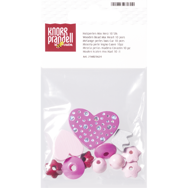 Knorr Prandell Heart 11 darabos fa gyöngy csomag (216023624)