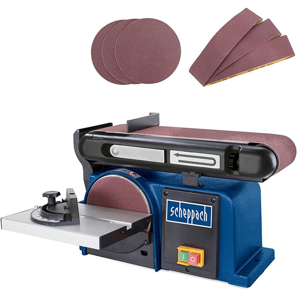 Lijadora De Banda Y Disco Bts900 370 W Scheppach