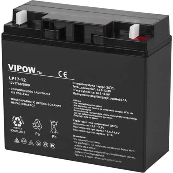 Vipow Zselés Akkumulátor 12V 17.0Ah