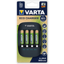 Varta Eco Charger 4x AA/AAA NiMH Akkumulátor Töltő + 4db AAA 800mAh Ceruzaelem