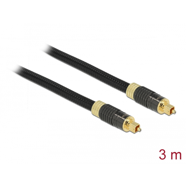Delock 86594 Toslink apa - Toslink apa Kábel (3m)