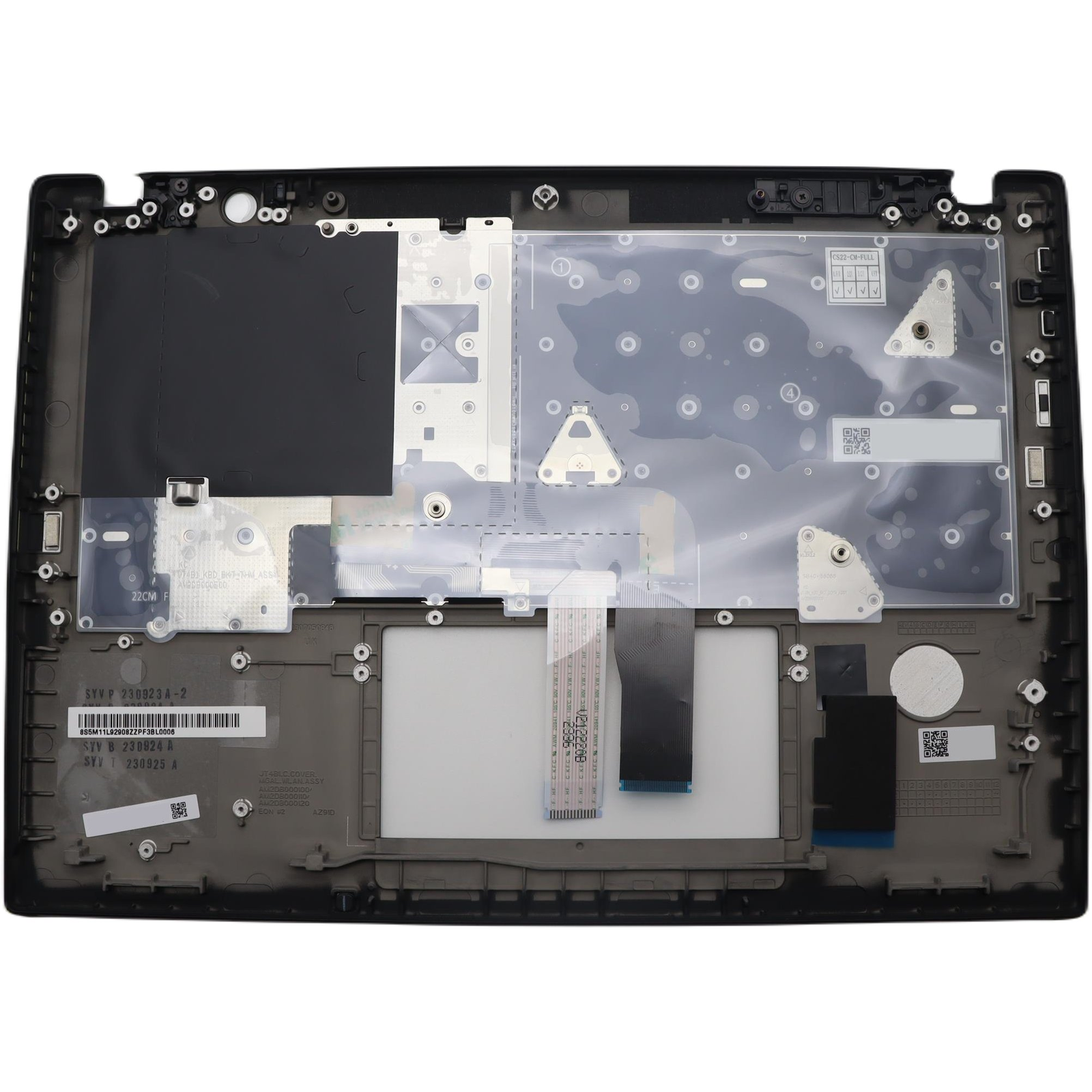 Lenovo 5M11L92848 laptop alkatrész Cover + keyboard (Keyboard cover assembly for)