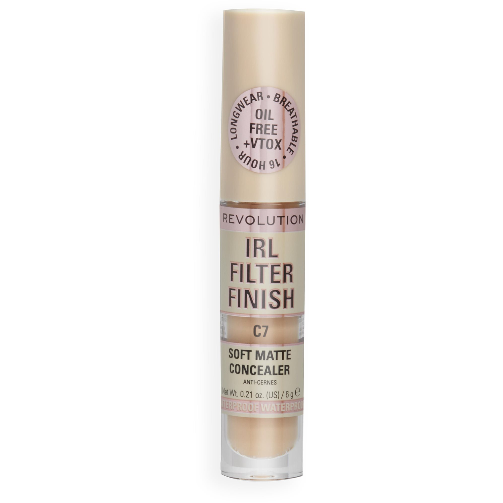 REVOLUTION IRL Filter Finish Concealer C7 6 g (5057566667296)