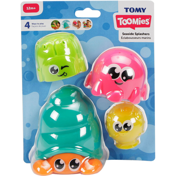 Играчка за баня Tomy 4 в 1 с морски животни
