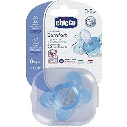 Chicco Physio Comfort Szilikon Cumi - 1db,  Kék