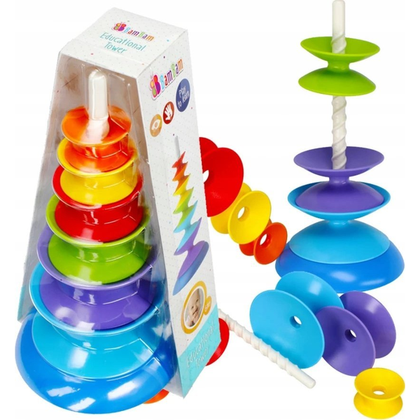  BamBam BAM BAM PIRAMIDKA EDUK 4W1 21X36X17 WB 24