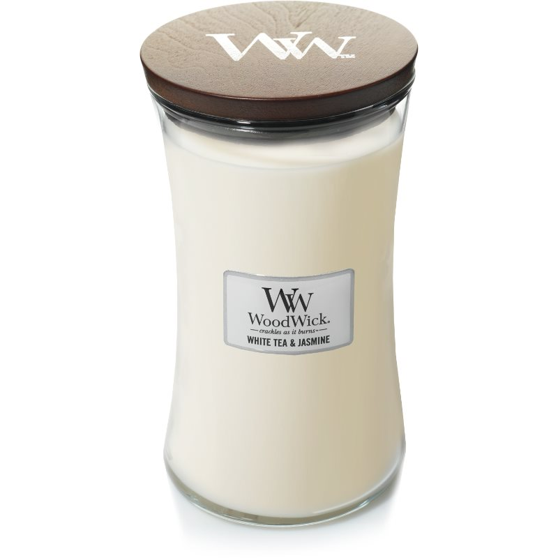 WOODWICK White Tea and Jasmine 609 g (5038581054780)