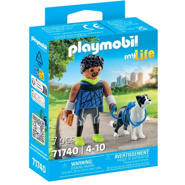 Playmobil 71740 Futó border collie kutyával (4008789717405)