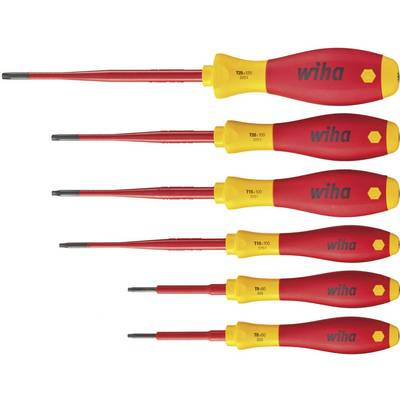 VDE Set de șurubelnițe 6 piese Wiha SOFTFINISH ELEC. slimFix TORX BO