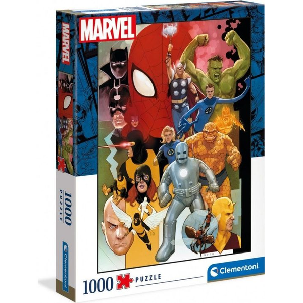 Clementoni Marvel 80 Puzzle 1000 pz Televisione/film