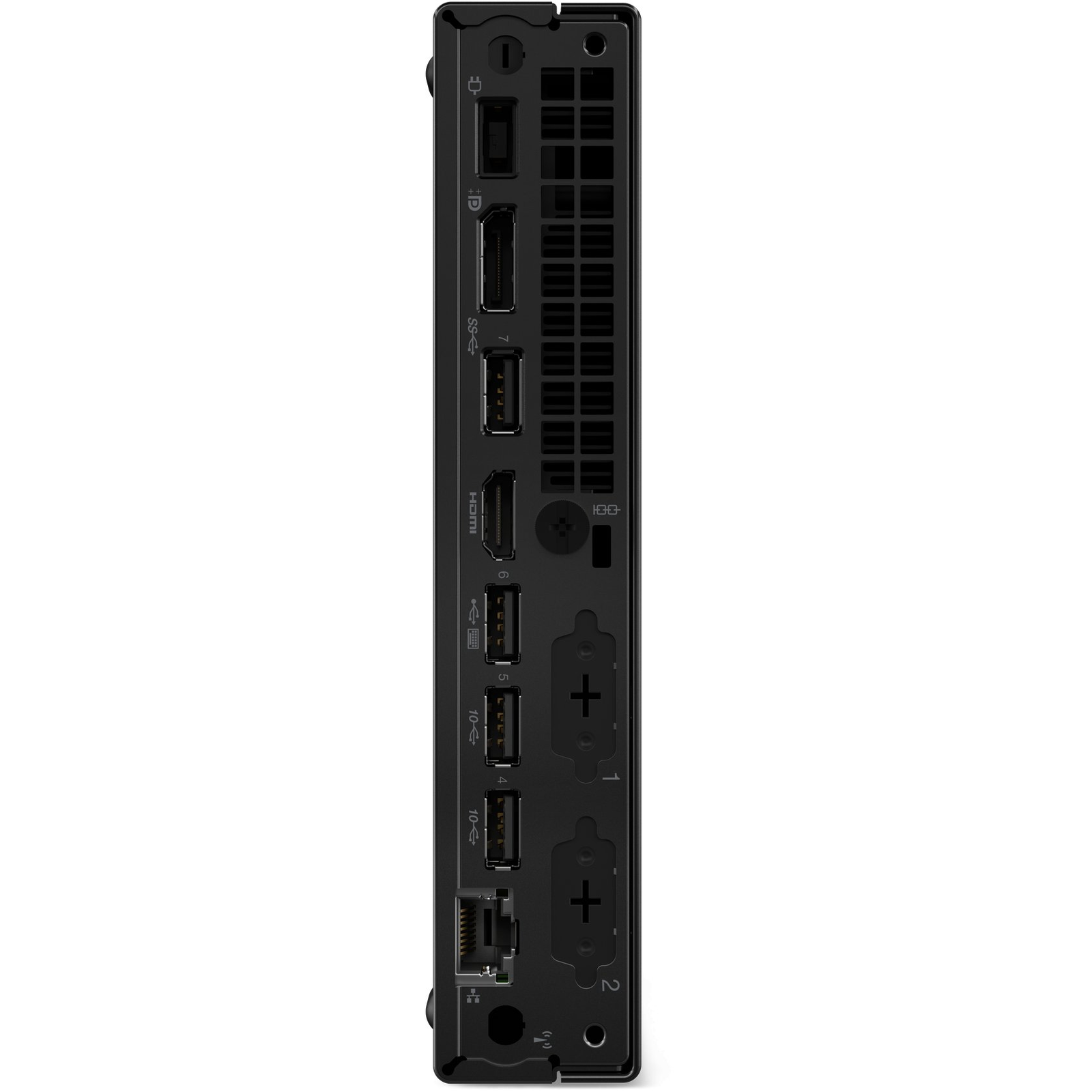 Lenovo ThinkCentre M70q Gen 5 Intel® Core™ i7 i7-14700T 32 GB DDR5-SDRAM 1 TB SSD Windows 11 Pro Mini PC Fekete (12TD0036PB)