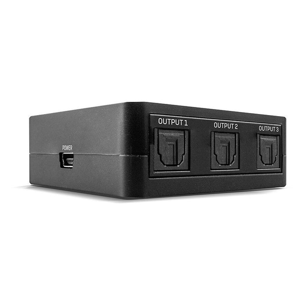 Lindy 70480 audio elosztó Fekete