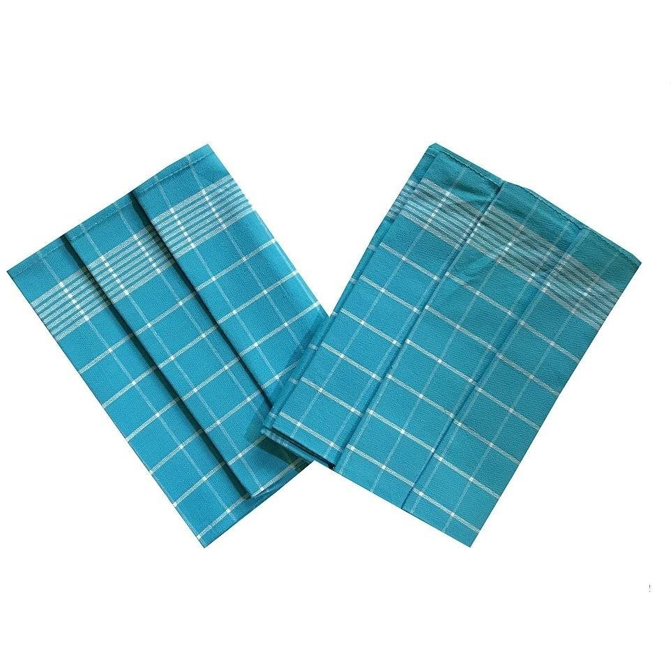 Svitap Towel Pozitiv Egyptian cotton 50×70 cm turquoise/white 3 pcs (040500-01POZATTYA)