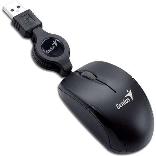 Genius Micro Traveler Оптична мишка USB 1200 DPI Черна