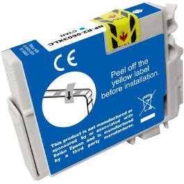 Съвместима мастилена касета G&G за Epson 603XL, циан