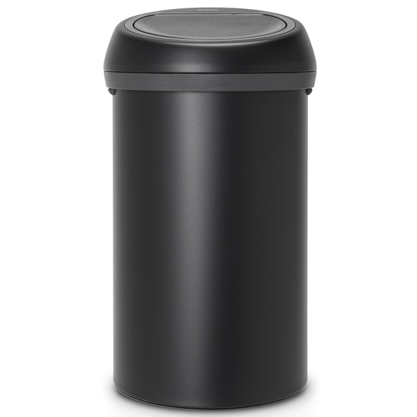 Brabantia Touch Bin nyomófedeles hulladékgyűjtő XXL, 60L - H méret, holdfény fekete ásványi textúra - 128981