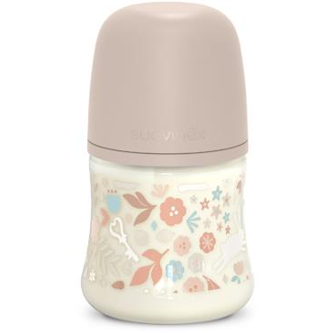 Suavinex Wonderland fiziológiai, S 150 ml, Liberty rózsaszín