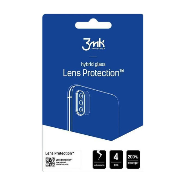Hybridné sklo 3MK pre Apple iPhone 15 Plus 4 ks