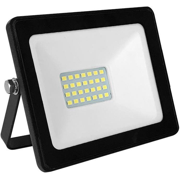 LED outdoor spotlight Q 20 W/12-24 V DC/6000 K/1760 lm/110°/IP66, black