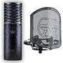 Aston Microphones Spirit Black Bundle Mikrofon pojemnościowy + pop filtr