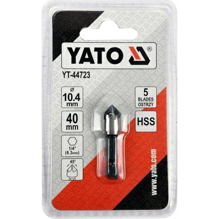 YATO kúpos süllyesztő fémre, 10,4 mm HEX (YT-44723)