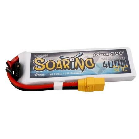 Gens Ace G-Tech LiPo 4000mAh 7.4V 30C 2S1P XT90 akkumulátor (GEA402S30X9GT) (GEA402S30X9GT)
