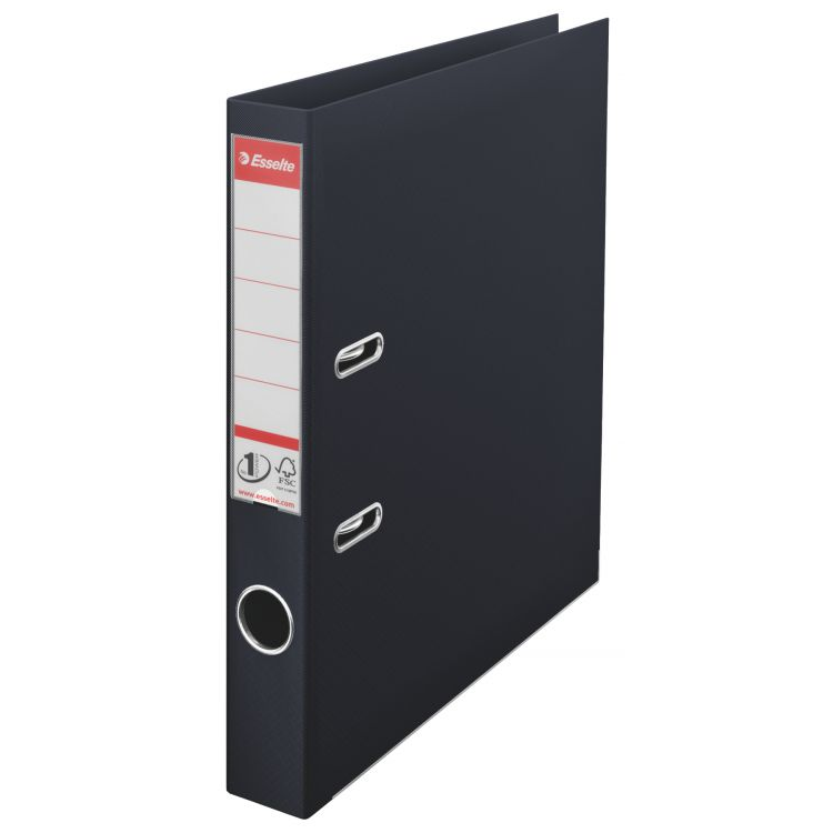 Esselte Standard Vivida A4 Gyűrűs Iratrendező - Fekete (811470)