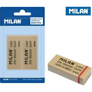 Milan Radír Master Gum 54 Gramm 2 Darab/Bliszer (404596)