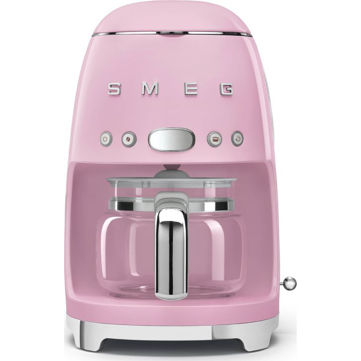 SMEG Filteres Kávéfőző, Retro, Rózsaszín (DCF02PKEU)