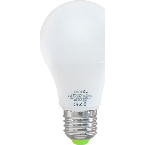 LED izzó 7W E27 560LM