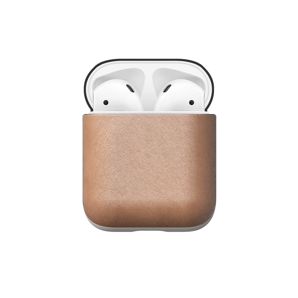 Nomad Apple AirPods 1/2 Bőr tok - Barna (NM721N0000)
